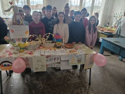 Великденска украса-2025-2026 г. - ОУ Неофит Рилски - Костандово